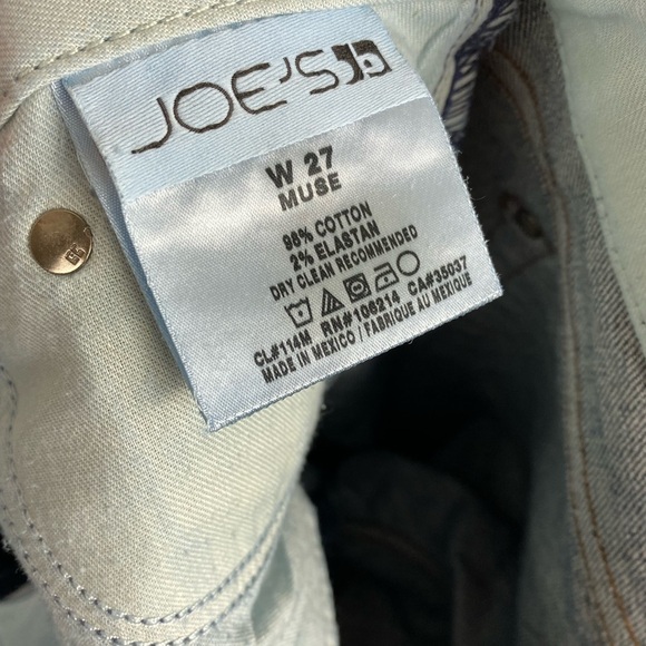 Joe’s Jeans Wide leg Blue Muse Jeans women’s‎ size 27 - Picture 3 of 12